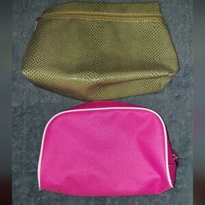 Two Clinique Makeup Bags